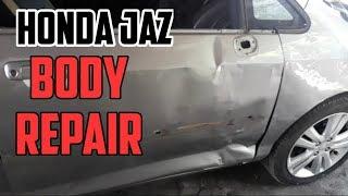 Ketok Magic Pintu Honda Jazz || Body Repair Honda Jazz