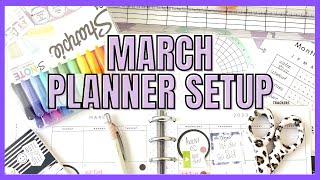 MARCH 2023 FRANKENPLANNER SETUP | SETTING UP MY PLANNERS FOR THE NEW MONTH | CLASSIC HAPPY PLANNER