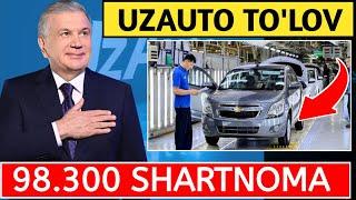 Chevrolet Cobalt avtomobillarining 2024-yildagi butun hajmi uchun shartnomalar tuzildi!