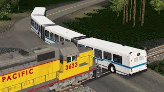 Articulated Bus Crashes 3 | BeamNG.drive