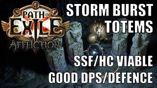 [PoE 3.23] (3.24 UPDATED) Storm Burst Totems - Cheap Starter SSF/HC Viable - Clears All Content