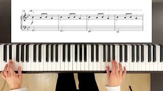 Як грати Щедрик на фортепіано та ноти | спрощена версія, грає Уляна Сельська на піаніно