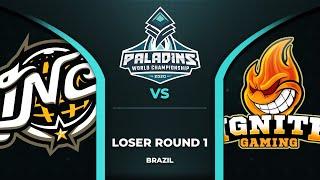 Paladins World Championship - BR Loser Round 1: Ignite Gaming vs InControl Nation