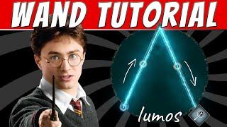 Magic Wand Tutorial and Movements | Harry Potter Wizarding World