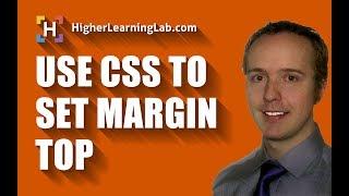 How To Use CSS Margin-Top