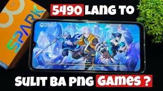 Tecno Spark 8c Game Review - Mobile Legends, Call of Duty and NBA2K20