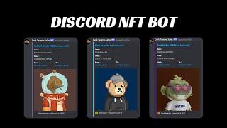 Discord NFT Sales Tracker - Infuria API Discord Bot Tutorial - WITHOUT OPENSEA !