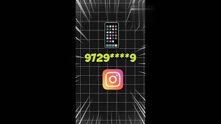 kisi ka mobile number se instagram id kaise nikale || instagram se number kaise nikale#video#shorts