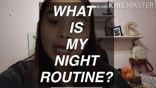 WHAT IS MY NIGHT ROUTINE? | Vlog 22 | Camille T. Vlogs