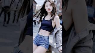 AI ART  AI Lookbook 19 ai art  beautiful girl #shorts  #lookbook #ai룩북 #aimodel #ai룩북 #bikini