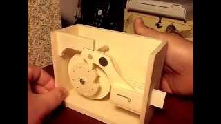 wooden combination lock