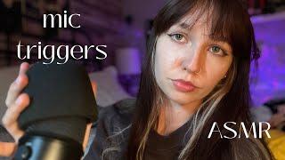 ASMR 8+ Mic Triggers ️Swirling, Pumping, Fluffy Mic