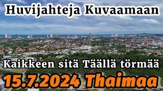 Pääsee Huvijahteja Kuvaamaan Dronella - Perunamuusia Ja Lihapullakastiketta 15.7.2024 Thaimaa