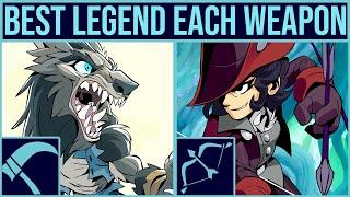 The Best Legend for Every Weapon in Brawlhalla