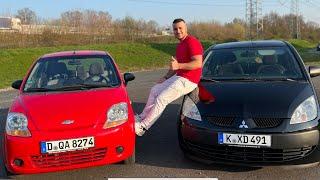 Die Perfekten Anfänger /Winter Autos / Mitsubishi Colt vs Chevrolet Matiz /