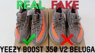 YEEZY BOOST 350 V2 BELUGA Real Vs. Fake (LEGIT CHECK)