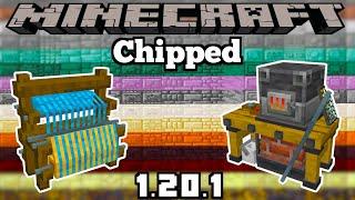 CHIPPED *DECORATION BLOCKS* MOD - MINECRAFT 1.20.1 (MOD SHOWCASE)