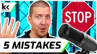 AT2020 Microphone | STOP Making These 5 Mistakes!