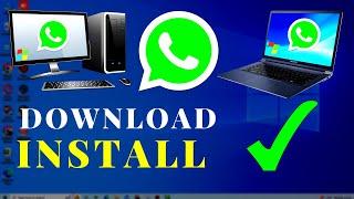 How to Download and Install WhatsApp on Windows Operating Pc or Laptop [Kannada]