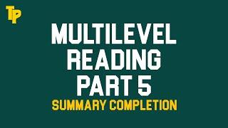MULTILEVEL READING PART 5 #cefr  #multilevel #ielts #exam #mocktest