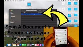 iPhone Has A Hidden Document Scanner | How To Scan Documents with your iPhone