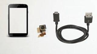 Скрытая камера своими руками из старого телефона - How to make Spy mini USB Camera at Home