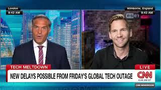 July 19th Global IT Outage: Comments by ESET's Jake Moore for CNN