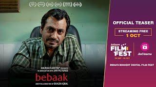 JioCinema Film Festival - Bebaak | Official Trailer | Nawazuddin Siddiqui |  Sarah | Streaming Free