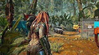PREDATOR HUNTING GROUNDS - Female Predator Gameplay (PC Max Settings)