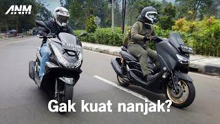 PCX160 vs NMAX155 touring ke Puncak