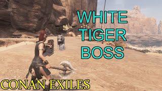 Conan Exiles - White tiger boss