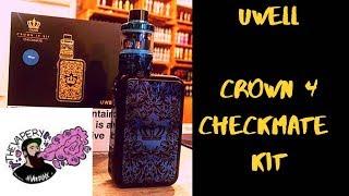 UWELL CROWN 4  CHECKMATE KIT  Full Review