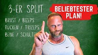 3-er Split - IMMER NOCH der BELIEBTESTE Splitplan im Bodybuilding