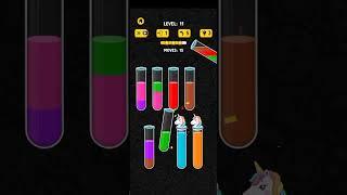 color water sort 3d level 11 gameplay walkthrough solution