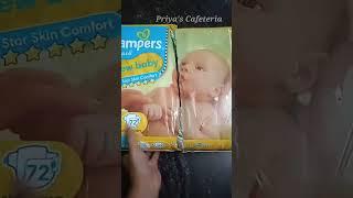 #pampers taped new baby diaper #babydiaper #shorts