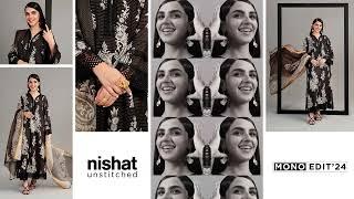 Nishat Unstitched | Mono Edit'24