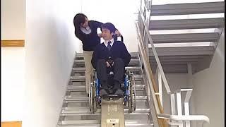 STAIR AID (SA-3) stair-climber for wheelchair