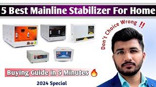 Best Mainline Stabilizer 2024 | Heavy Duty Mainline Voltage Stabilizer For Home And Office Uses