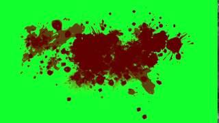 Blood Splatter - FREE GREEN SCREEN EFFECTS