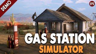 Gas Station Simulator Demo - Симулятор заправки - Обзор демо (стрим)