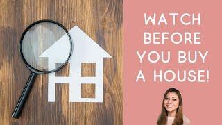 Home Buying Checklist list ⎮ Watch Before You Buy a Home 2021 