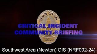 Southwest Area (Newton) OIS 01/19/2024 (NRF002-24)