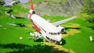 Lego Plane Crashes and Lego Airplanes Falls! (Brick Rigs) #1