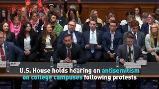 U.S. House holds hearing on antisemitism on college campuses following tense protests