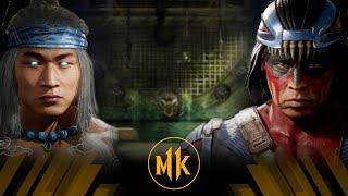 Mortal Kombat 11 - Fire God Liu Kang Vs Nightwolf (Very Hard)