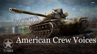 World of Tanks American crew voices + Rampage mode voice messages