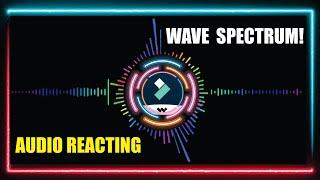 How to Create Reactive Audio Spectrum Waveform Effects in Filmora (Tutorial)