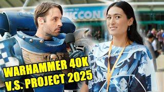 Warhammer 40K vs Project 2025