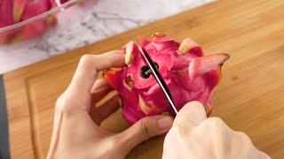 How to Peel a Dragon Fruit