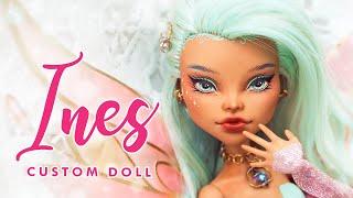  Ines Enchantix  • Winx Club OC • Magical Girl Collab • Monster High OOAK Custom Doll Tutorial